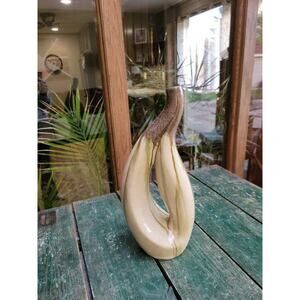 Vintage Vase La Dolce Vita, Reactive Sand Collection, 14.5" Eclectic Decor